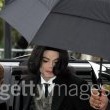 Michael Jackson arrives at the Santa Barbara County courthouse. Jury Selection.
