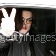 Michael Jackson arrives at the Santa Barbara County courthouse. Jury Selection.