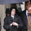 Michael Jackson arrives at the Santa Barbara County courthouse. Jury Selection.