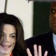 Michael Jackson arrives at the Santa Barbara County courthouse. Jury Selection.