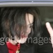 Michael Jackson arrives at the Santa Barbara County courthouse. Jury Selection.