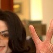 Michael Jackson arrives at the Santa Barbara County courthouse. Jury Selection.