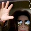 Michael Jackson arrives at the Santa Barbara County courthouse. Jury Selection.