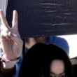 Michael Jackson arrives at the Santa Barbara County courthouse. Jury Selection.
