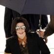 Michael Jackson arrives at the Santa Barbara County courthouse. Jury Selection.
