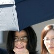 Michael Jackson arrives at the Santa Barbara County courthouse. Jury Selection.