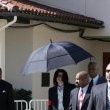 Michael Jackson arrives at the Santa Barbara County courthouse. Jury Selection.
