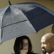 Michael Jackson arrives at the Santa Barbara County courthouse. Jury Selection.