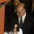 Michael Jackson arrives at the Santa Barbara County courthouse. Jury Selection.