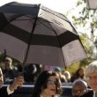 Michael Jackson arrives at the Santa Barbara County courthouse. Jury Selection.