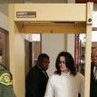 Michael Jackson arrives at the Santa Barbara County courthouse. Jury Selection.