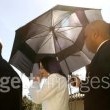 Michael Jackson arrives at the Santa Barbara County courthouse. Jury Selection.