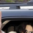 Michael Jackson arrives at the Santa Barbara County courthouse. Jury Selection.