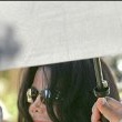 Michael Jackson arrives at the Santa Barbara County courthouse. Jury Selection.