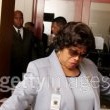 Michael Jackson arrives at the Santa Barbara County courthouse. Jury Selection.