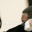 Michael Jackson arrives at the Santa Barbara County courthouse. Jury Selection.