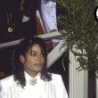 Michael Jackson attends the 1991 Oscar awards with Madonna.