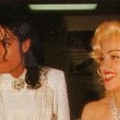Michael Jackson attends the 1991 Oscar awards with Madonna.