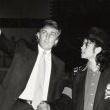 Michael Jackson attends the opening of Donald Trump's Taj Mahal Casino.