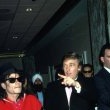 Michael Jackson attends the opening of Donald Trump's Taj Mahal Casino.