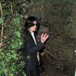 Michael Jackson impreuna cu cei trei copii la o petrecere de Halloween