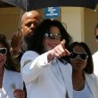 Michael Jackson in Court - Santa Maria