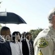 Michael Jackson in Court - Santa Maria