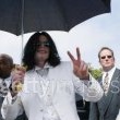 Michael Jackson in Court - Santa Maria