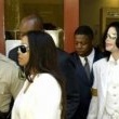 Michael Jackson in Court - Santa Maria