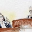 Michael Jackson in Court - Santa Maria