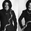 Michael Jackson on L'uomo Vogue magazine.