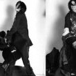 Michael Jackson on L'uomo Vogue magazine.