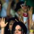 Michael Jackson performs at the most famous XXVII Superbowl Halftime Show.