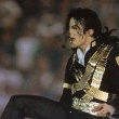 Michael Jackson performs at the most famous XXVII Superbowl Halftime Show.