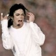 Michael Jackson performs at the most famous XXVII Superbowl Halftime Show.