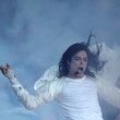 Michael Jackson performs at the most famous XXVII Superbowl Halftime Show.