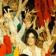 Michael Jackson performs at the most famous XXVII Superbowl Halftime Show.
