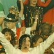 Michael Jackson performs at the most famous XXVII Superbowl Halftime Show.