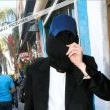 Michael Jackson shopping in Los Angeles.