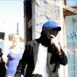 Michael Jackson shopping in Los Angeles.