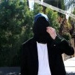 Michael Jackson shopping in Los Angeles.