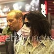 Michael Jackson shops at the Dusmann Cultural mega-store in Berlin