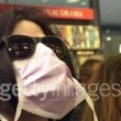 Michael Jackson shops at the Dusmann Cultural mega-store in Berlin