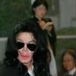 Michael Jackson visits Seibi Gakuen Children's Home in Tokyo, Japan.