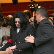 Michael Jackson visits Seibi Gakuen Children's Home in Tokyo, Japan.