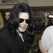 Michael Jackson visits Seibi Gakuen Children's Home in Tokyo, Japan.
