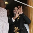 Michael leaves medical clinic in Beverly Hills