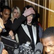 Michael leaves medical clinic in Beverly Hills