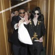 Michael leaves medical clinic in Beverly Hills