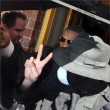 Michael leaves skin care medical clinic in Beverly Hills